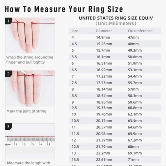 NEW Silver Stainless Steel 6mm Wedding Band Ring Cubic Zirconia Crystal Unisex - Picture 5 of 5